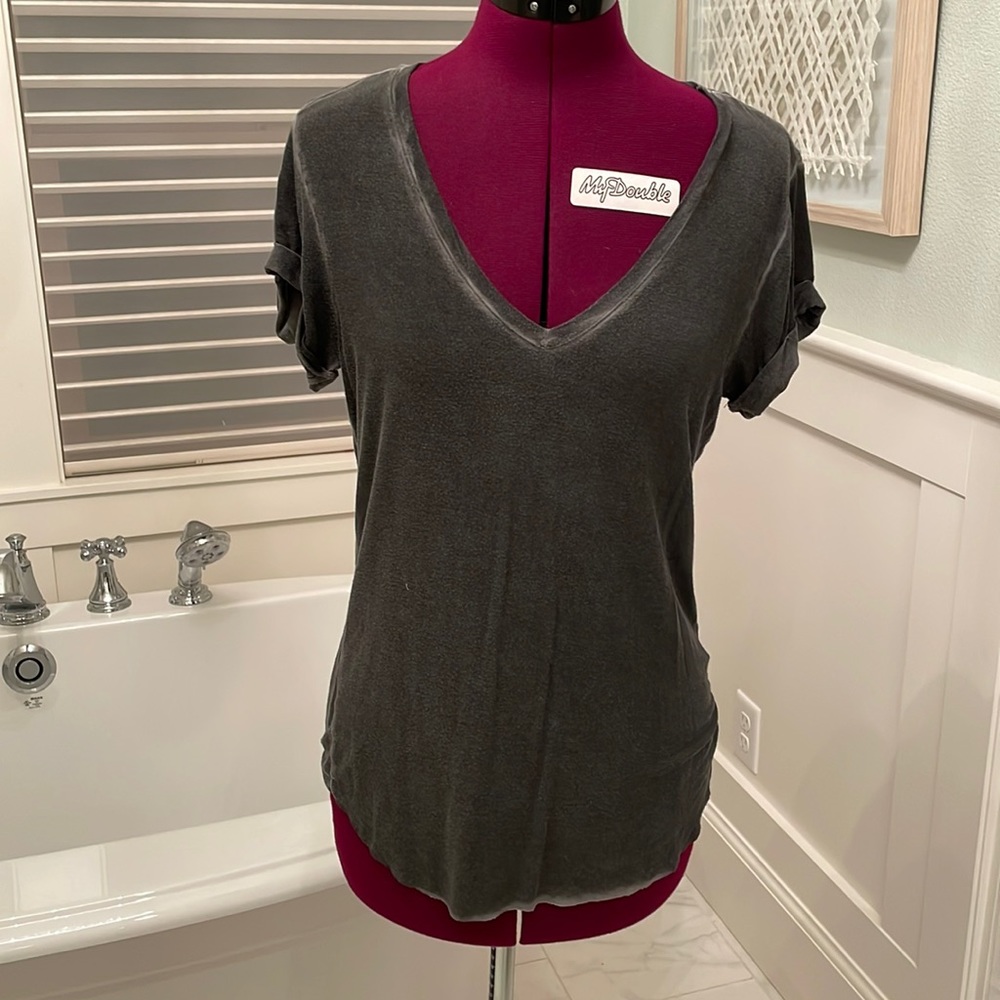 Paige V neck tee